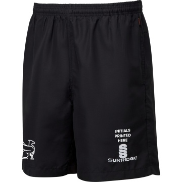 Women's Ripstop Pocketed Shorts : Black