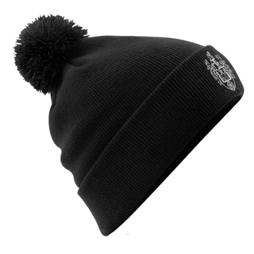 Original Pom Pom Beanie : Black