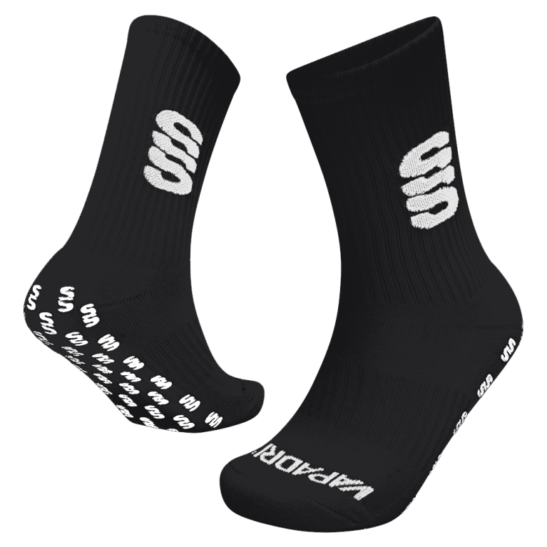 Quarter Gripper Sock : Black