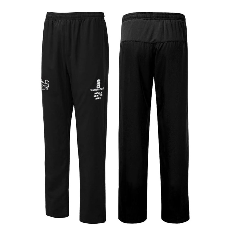 Poplin Track Pant : Black