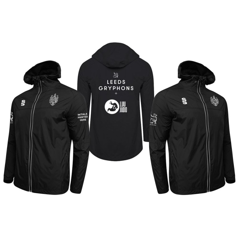 Judo - Dual Full Zip Training Jacket : Black